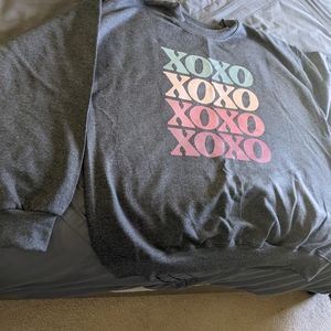 Boutique XOXO Crew Neck Sweatshirt